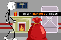 Merry Christmas Stickman