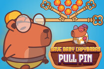 Save Baby Capybaras - Pull Pin